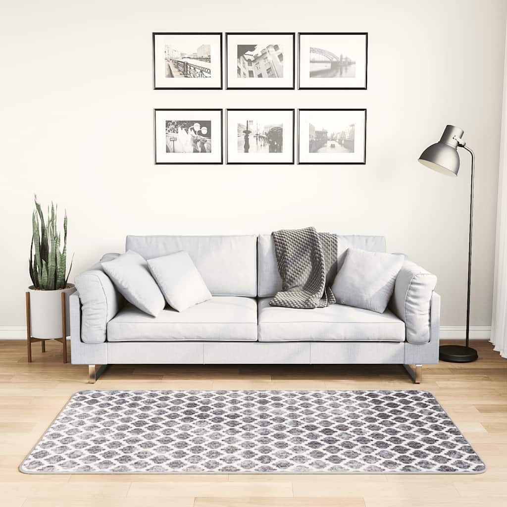 Dywan z możliwością prania, 80x150 cm, kolorowy, antypoślizgowy vidaXL