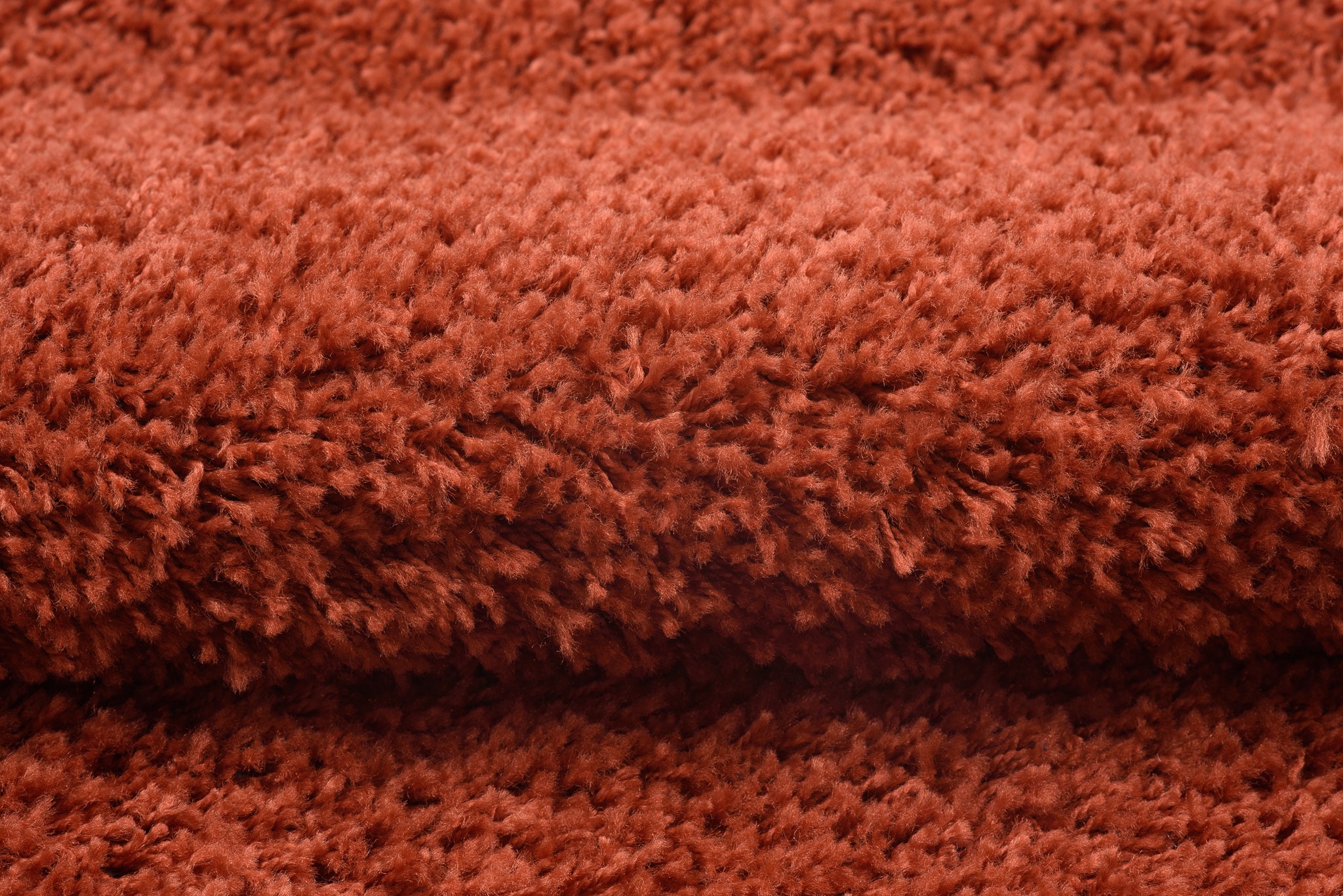 Tapiso Essence Tapis Shaggy Poil Long Moderne Rouge Brique Uni Salon Chambre Ado Enfant Moelleux Super Doux OEKO-TEX 200 x 300 cm - 3