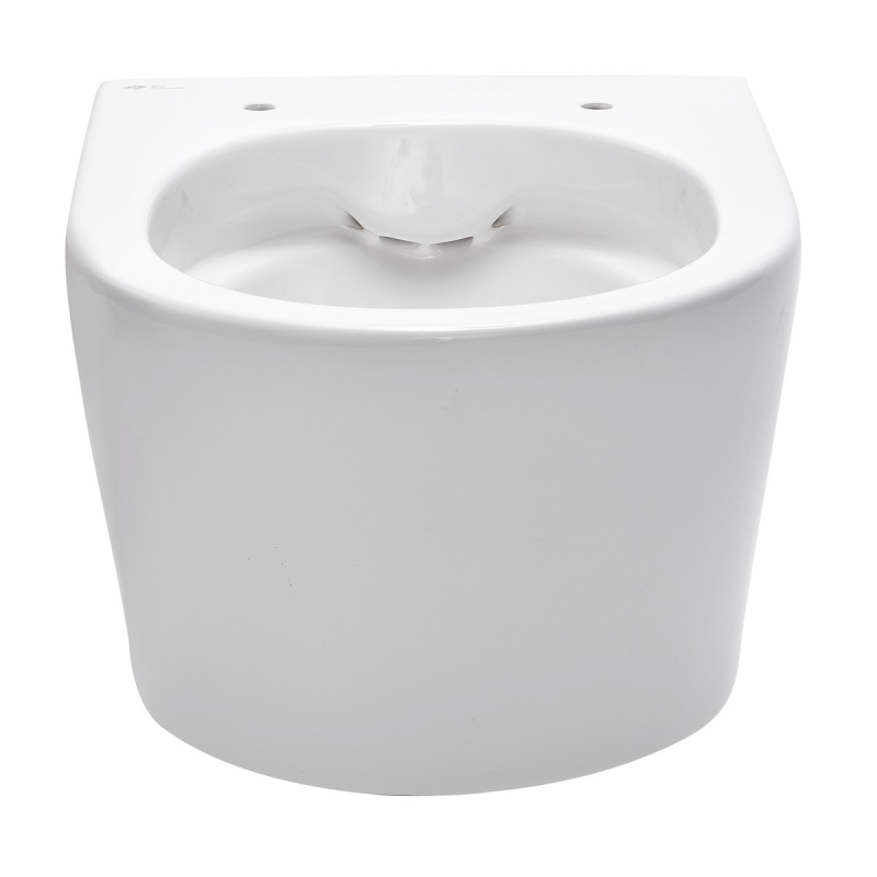 WC suspendu sans bride et fixations invisibles + abattant frein de chute (SATBRE010RREXP) - 5