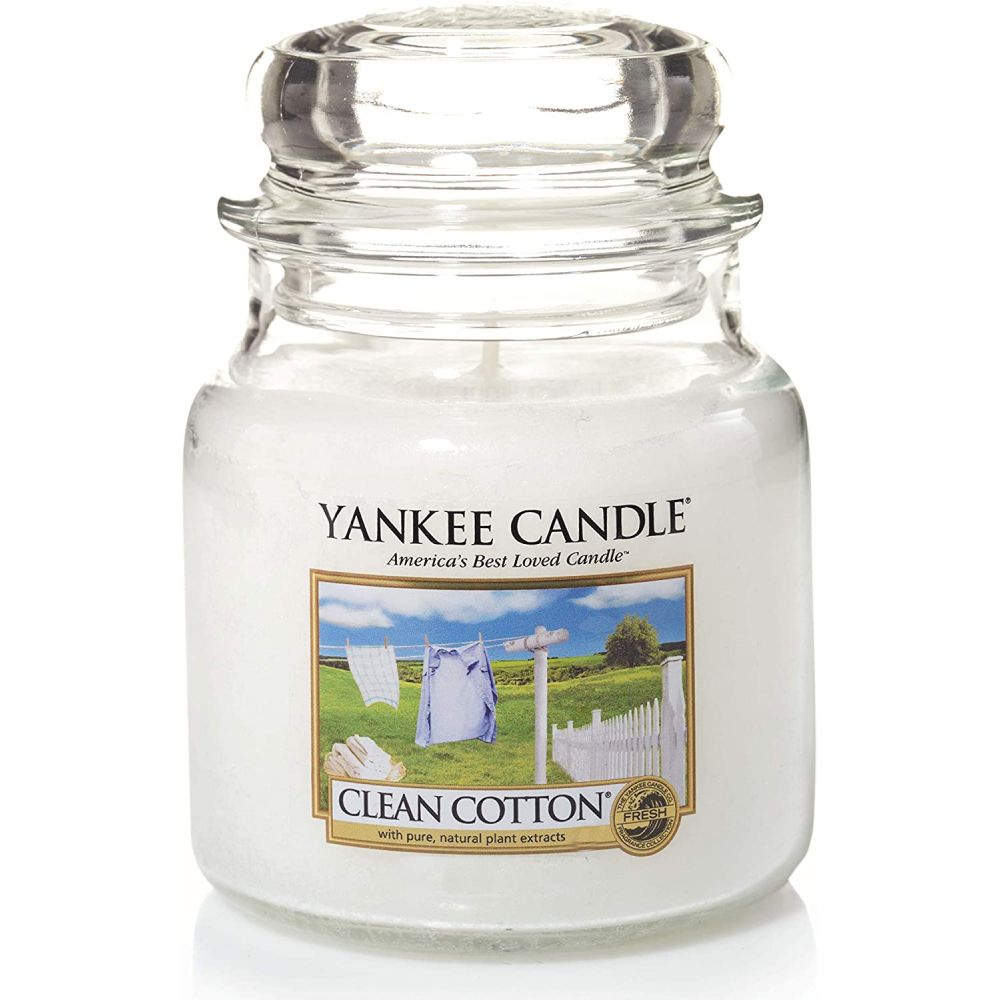 Yankee Candle Candele Profumate Giara in Vetro Fragranze Invernali Autunnali eBa