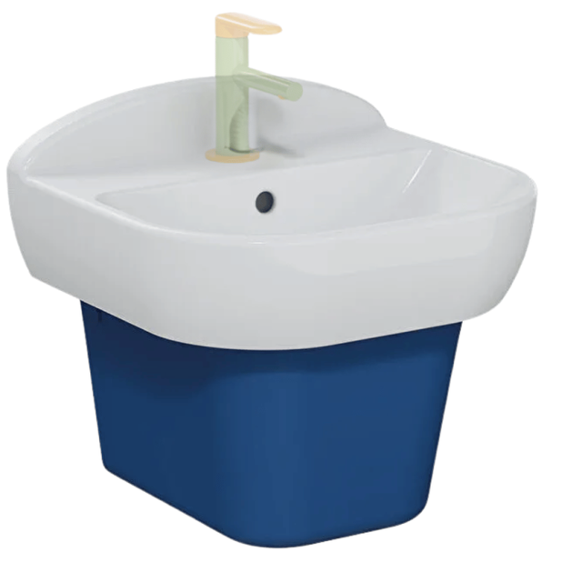 Lavabo pour enfant VitrA Sento Kids 45 cm avec cache bonde