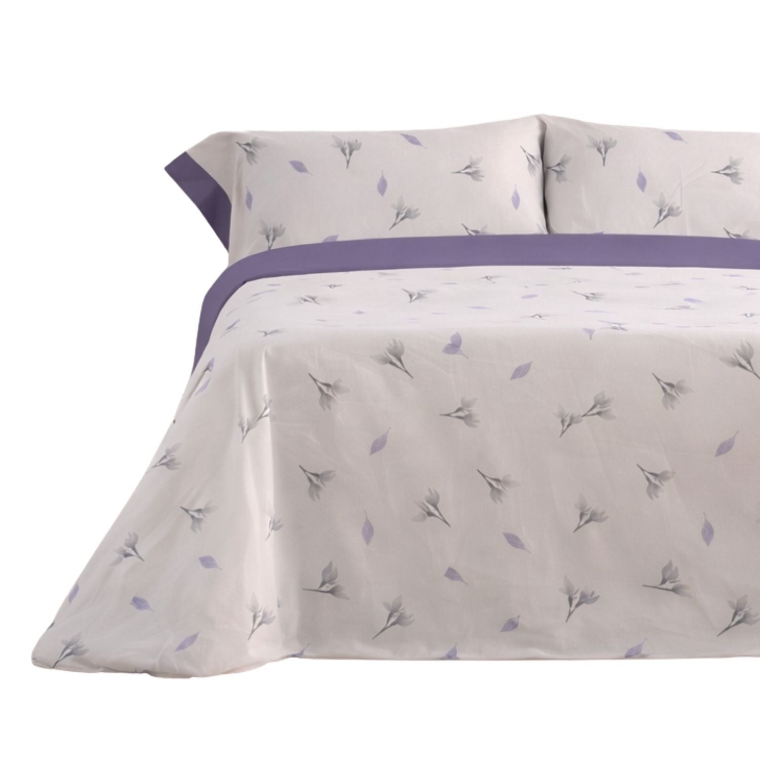 Juego de Sábanas 144 hilos Mue Malva Cama 135cm (3 piezas) Donegal Collections - 8