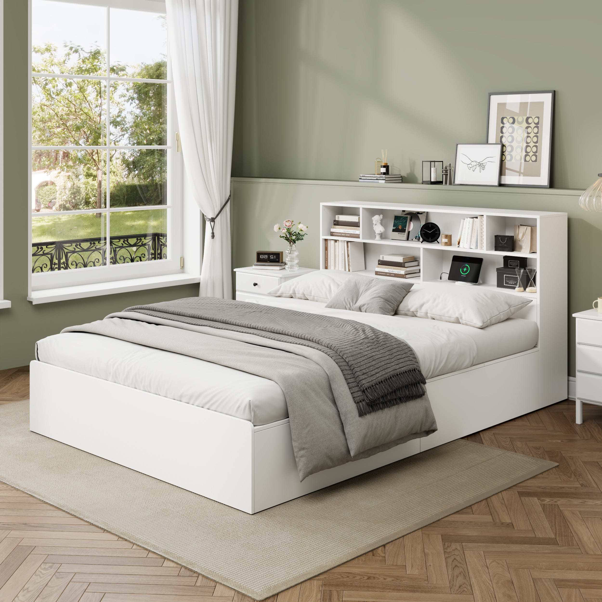 Letti Matrimoniali Letto Sommier Contenitore 140x200 Letto Sommier
