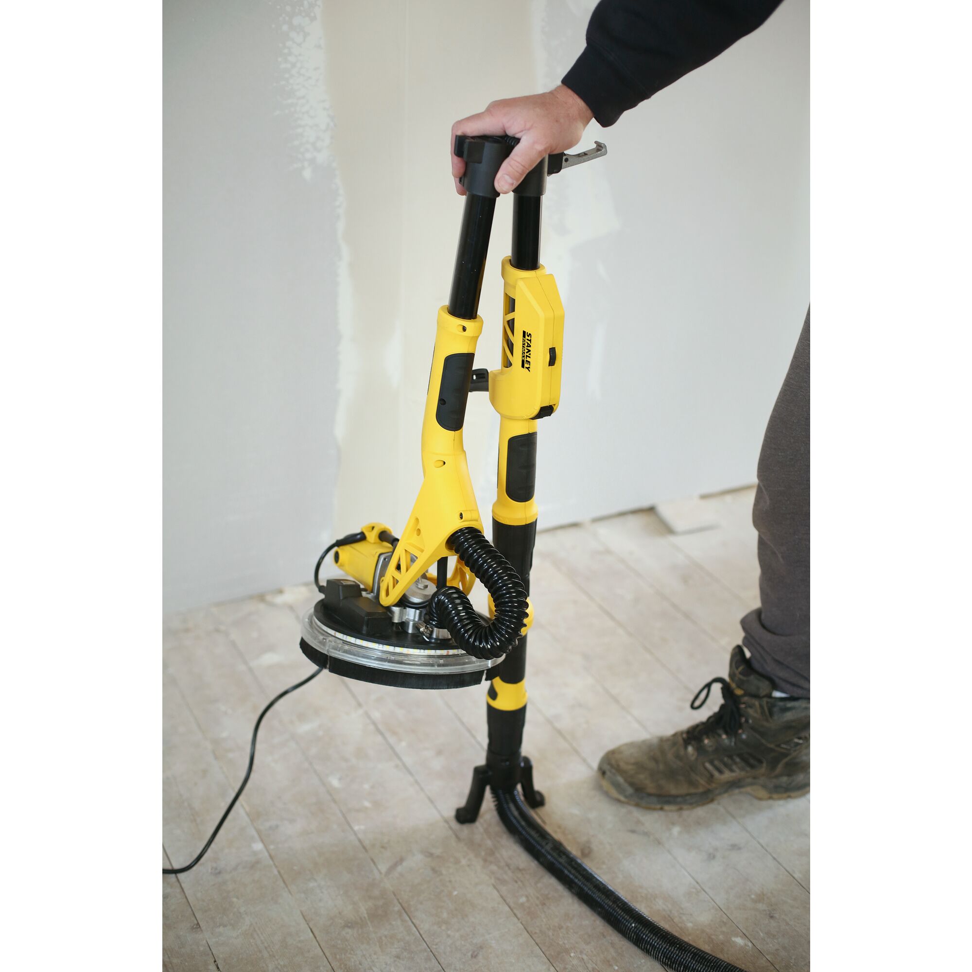 Ponçeuse Télescopique filaire Ø225mm pour Plaquiste 750W STANLEY FATMAX SFMEE500S-QS - 8