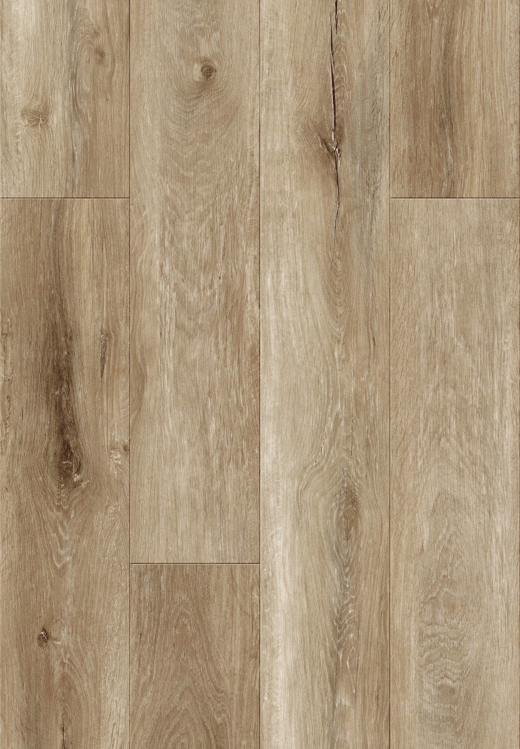 Mexen Long Creek panele winylowe 1240 x 182 mm SPC 6,5 mm, podkład IXPE 1,5 mm, 4 V-Fuga, Dąb - F1050-1240-182-505-4V1-01