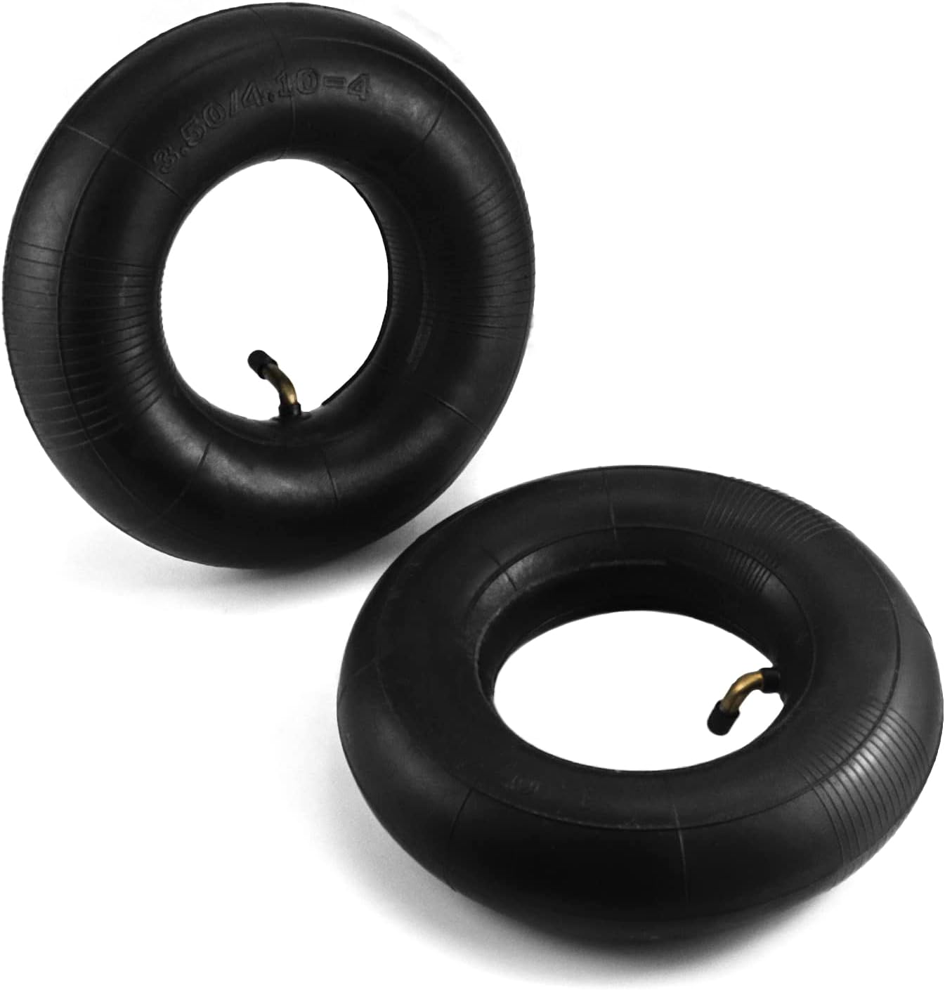 2 pièces 4.10/3.50-4 Chambre à air Pneu, chambres à air de rechange, valve pliée, pour tondeuses à gazon, camions à main - 6