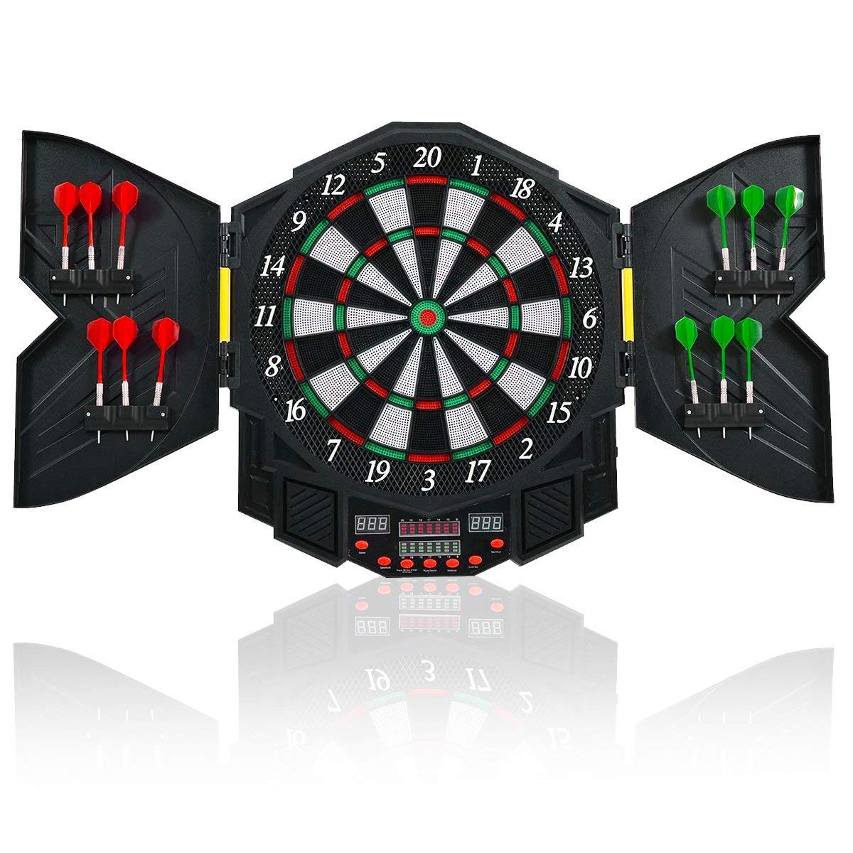 Jeu de Fléchettes Cible Electronique Dartboard Électronique avec 27 Mode - 6