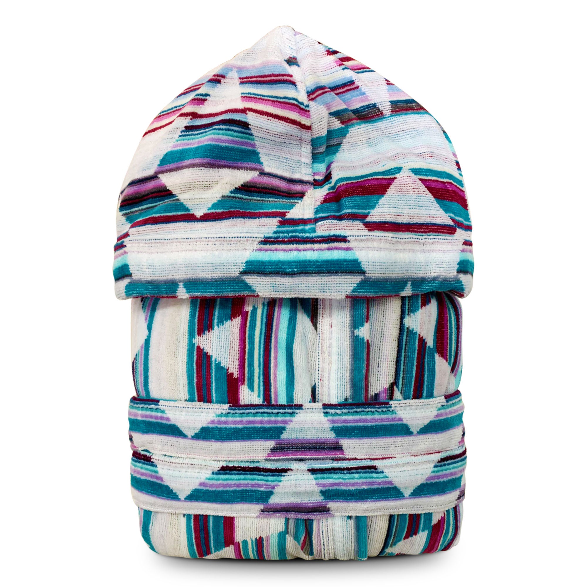 Accappatoio Uomo In Spugna Velour Cinigliato 500gr - Con Cappuccio E Tasche - Foto 8