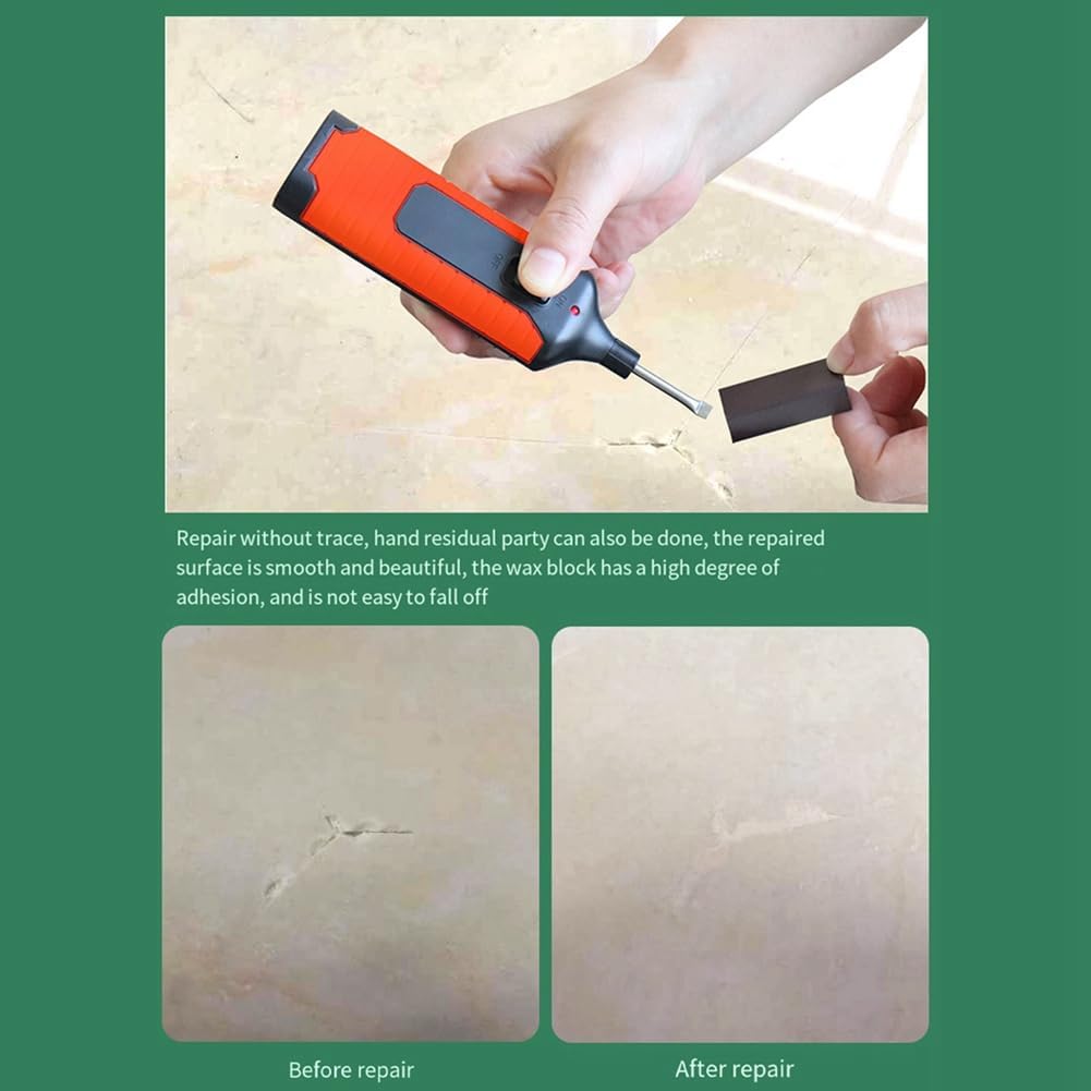 Kit de réparation de carrelage, outils de réparation des rayures, mastic de réparation de fissures, kit de réparation de sol à faire soi-même - 2