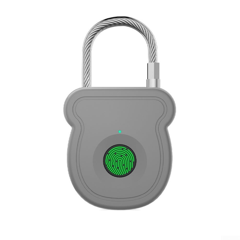 AICase Cadenas à Empreinte Digitale, Bluetooth Lock APP déverrouillage AICase Cadenas à Empreinte Digitale, Bluetooth Lock APP déverrouillage