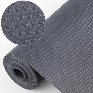 Rotolo Di Gomma Nero 3 Mm, 920 Mm X 1,8 Mt - Foglio Resistente E Flessibile Per Officina E Fai Da Te