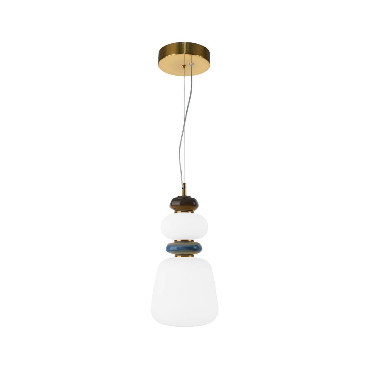 Lampa wisząca EVANS LED 12W Ciepła biel 1500lm złota wym: 152 x 17 x 17 cm Italux