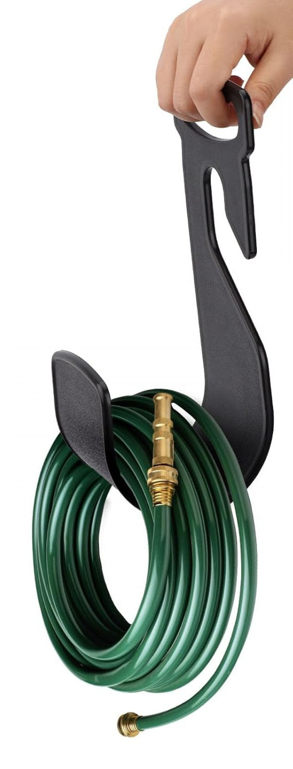 Support de tuyau d'aspiration central de luxe, support de tuyau d'aspiration central de 5 pouces, formé en fil