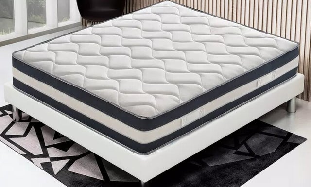 MATERASSO MEMORY FOAM ALTO 25 CM LIKE MATERASSO ORTOPEDICO CON 7 CM MEMORY FOAM