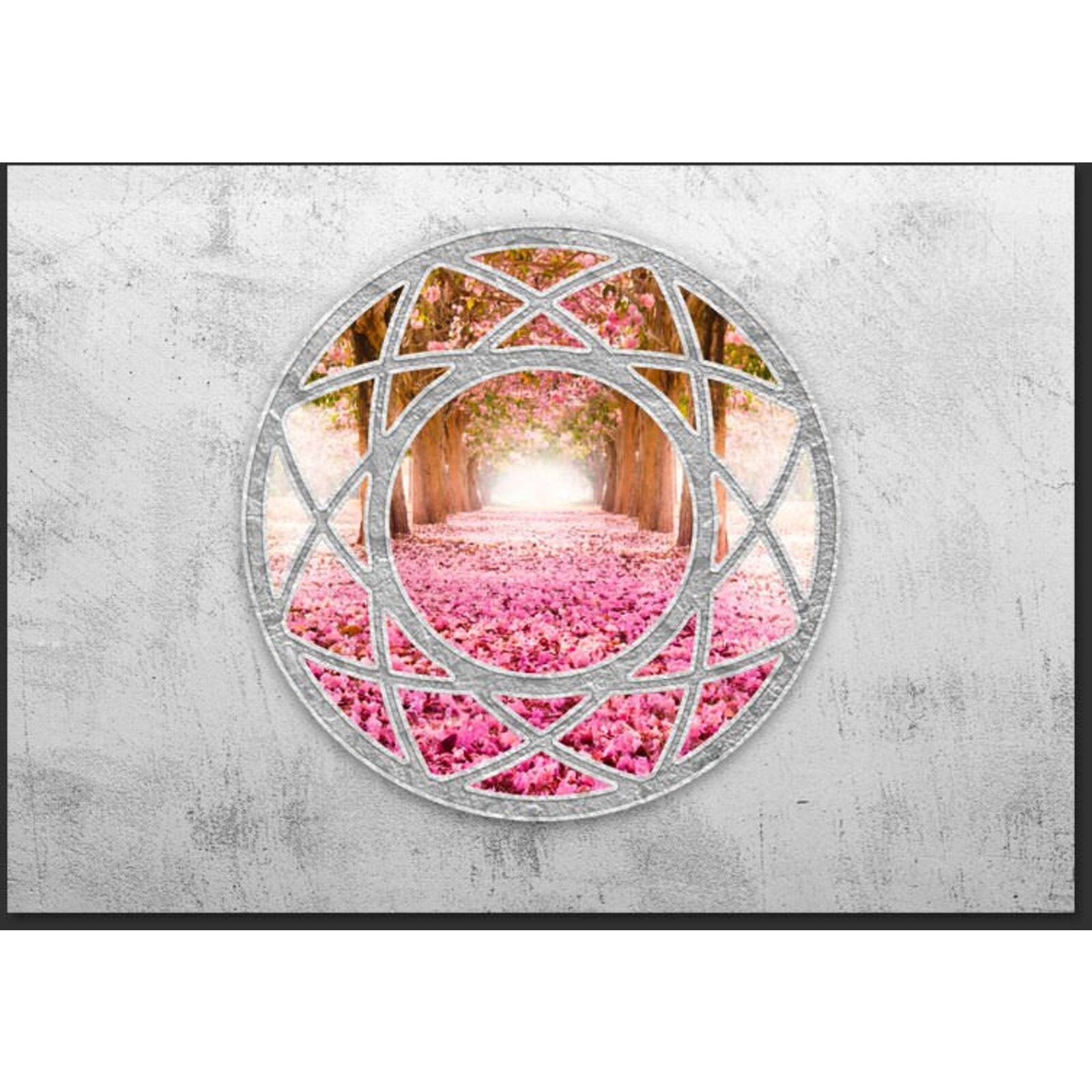 Papier peint fenêtre enchantée - 200 x 140 cm - 2