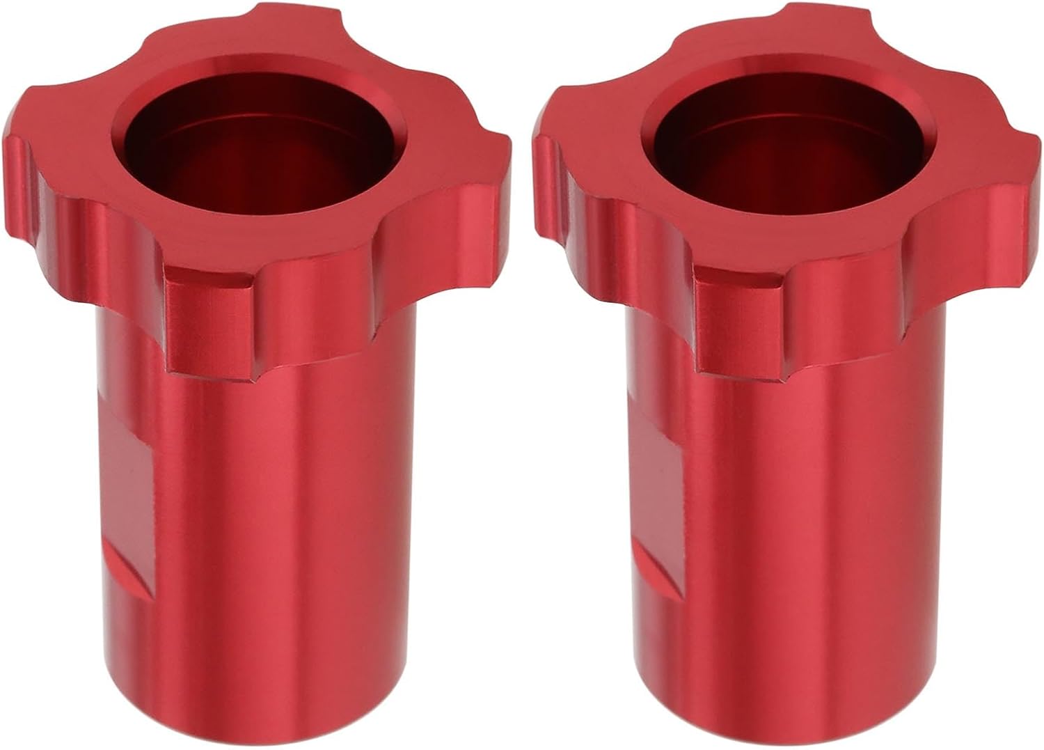 2-częściowy adapter do pistoletu natryskowego, 41,4 x 31,8 mm, gwint wewnętrzny, złącze M16 x 1,5 mm, kompatybilny z PPS czerwony