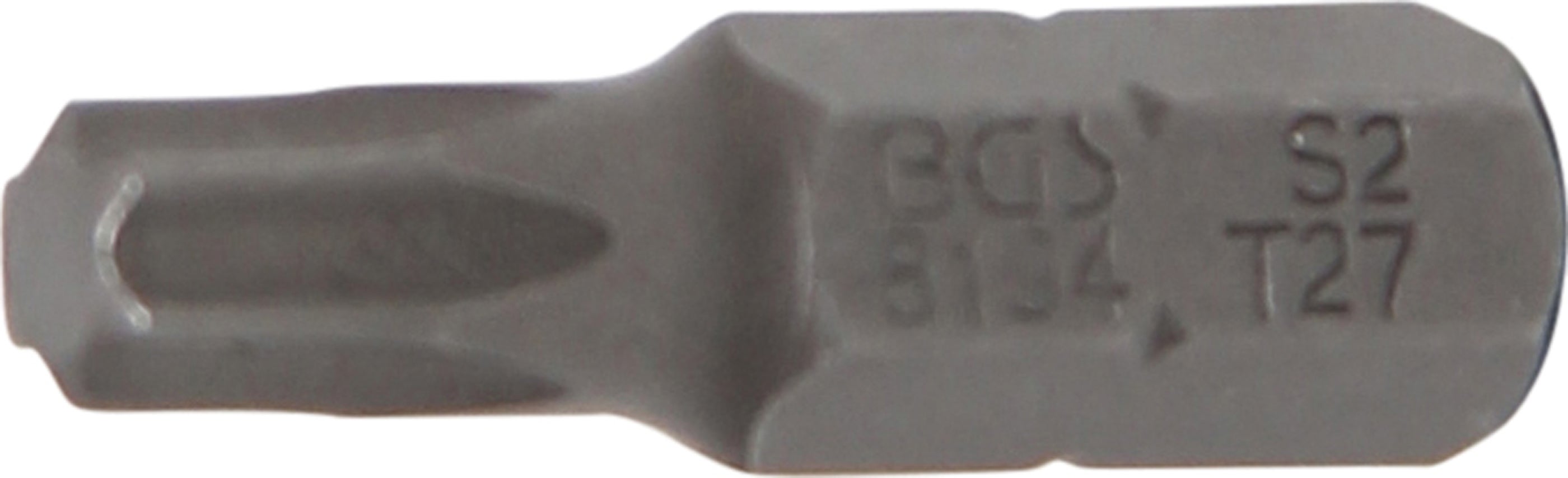 BGS Bit napęd zewnętrzny sześciokątny 6,3 mm (1/4") profil T (dla Torx) T27 - 8194