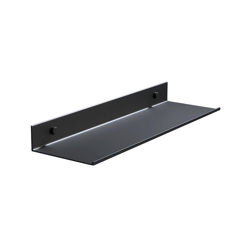 Étagères Murales Flottantes Noires Étagère Murale Pour Salle De Bain Etagere Murale Rack De Rangement 30cm 95420195