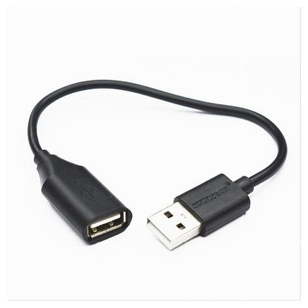 Cavo Prolunga USB 2.0 Da 1 Metro - Maschio A Femmina - Adattatore Per Stampanti, Scanner, Tastiere - Compatibile Con USB 1.1 - Colore Nero