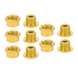 12 Viti In Titanio Oro Per Dischi E Pinze Freni MTB – Bulloni Rotore Risk (5x10mm) - Foto 6