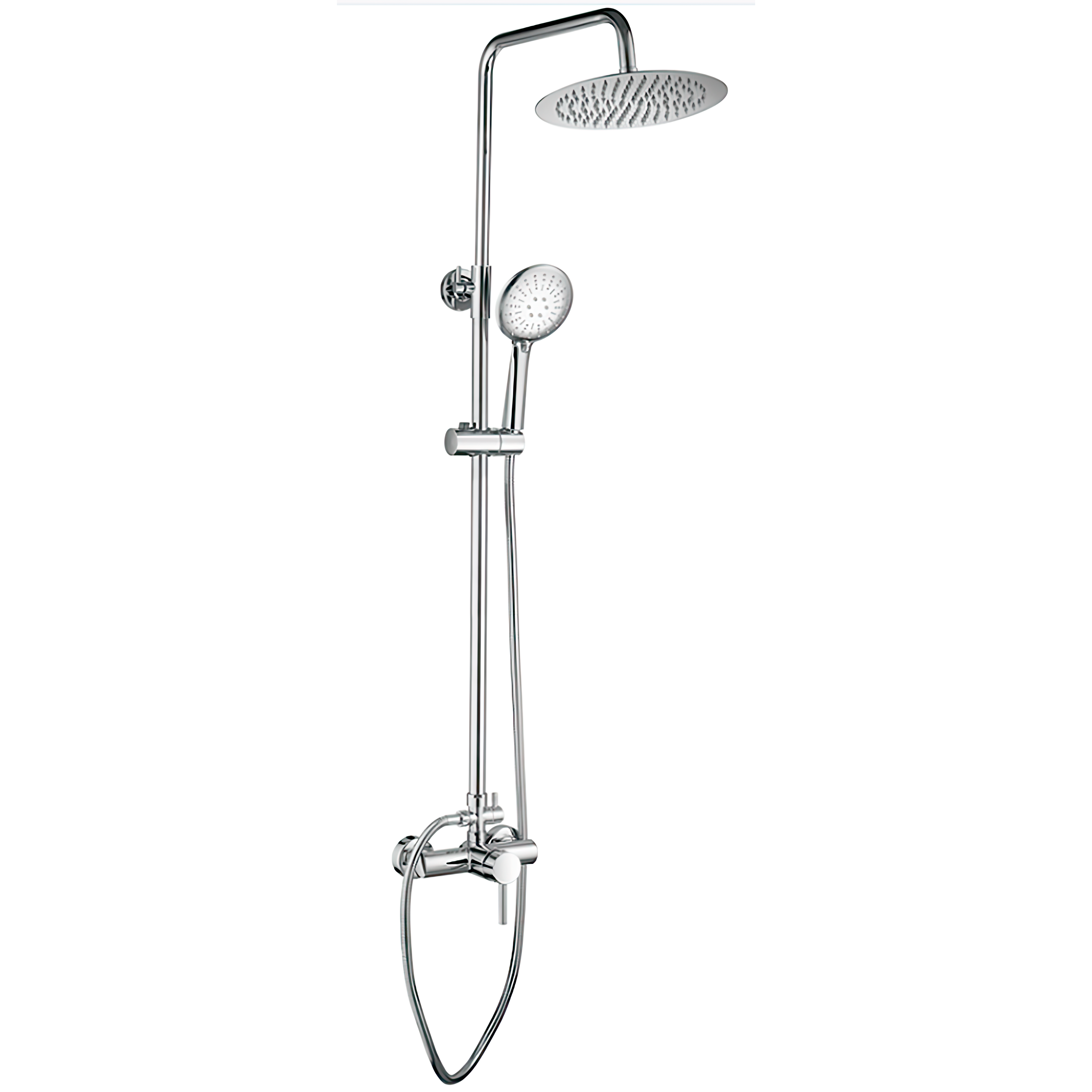 Crkmire [99-174 Cm] X [140-214 Cm] Grande Tringle Rideau Douche