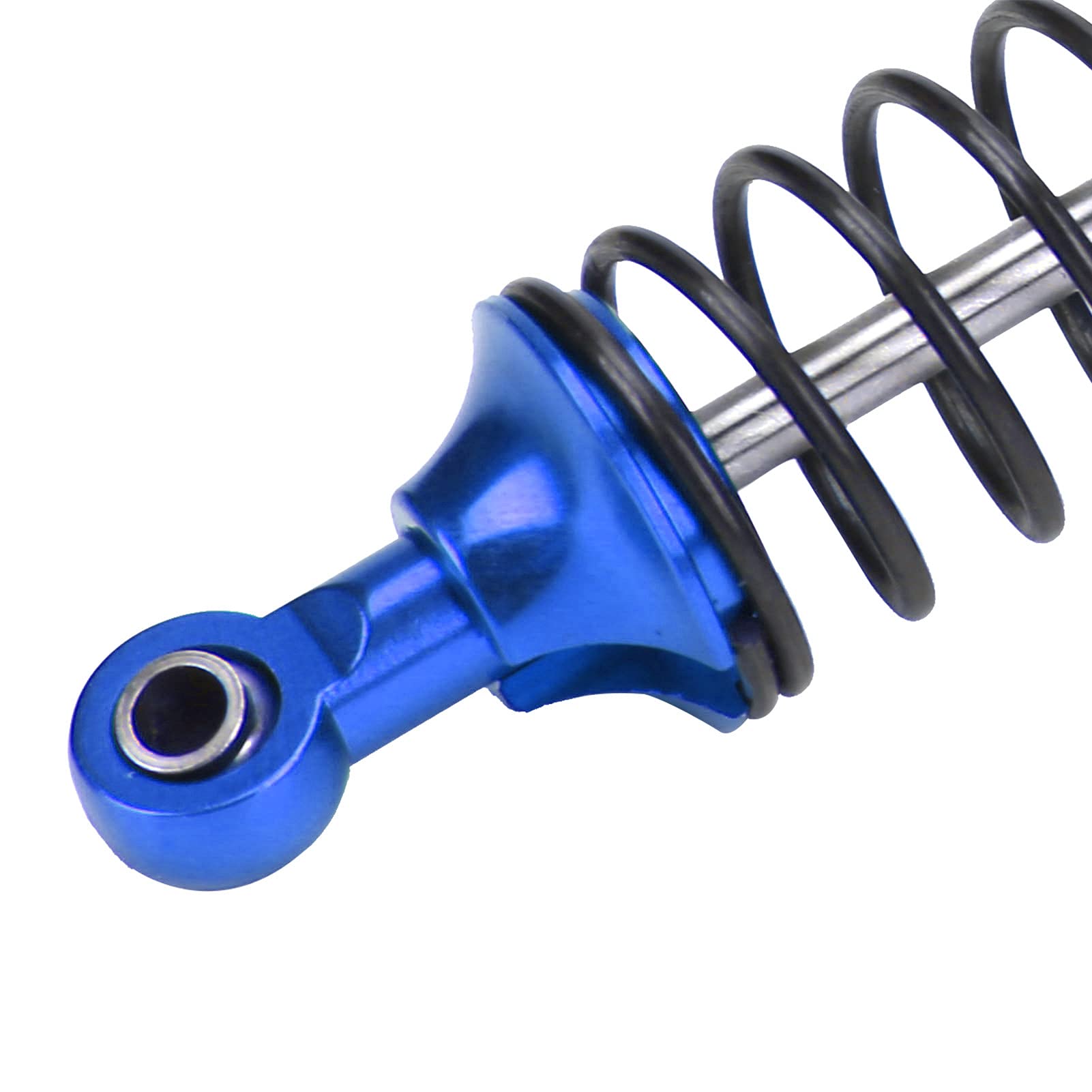 Lot de 2 amortisseurs en métal RC 100 mm pour voiture RC HSP / RGT / Himoto / Redcat 1/10 (bleu foncé) - COMFORTXL - 9
