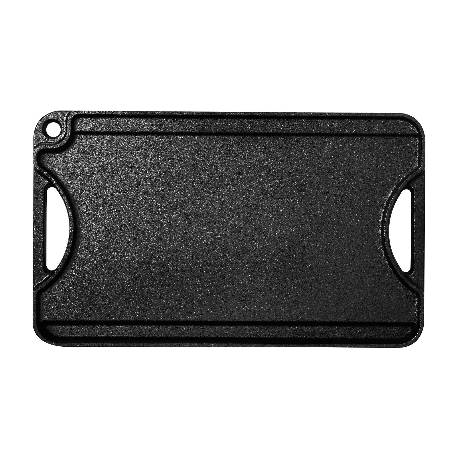 Piastra di Cottura Reversibile VEVOR in Ghisa 185 x 342 mm, Griglia Precondizionata con Manici, Padella per Fornelli Interno/Esterno, Nero - 9
