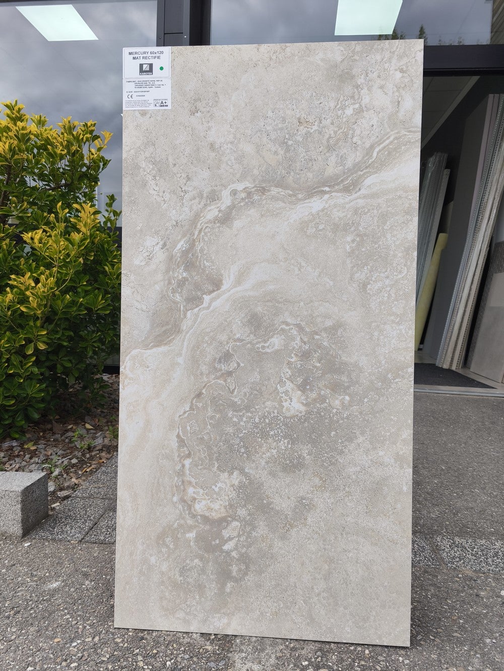 Carrelage sol/mur effet marbre mat MERCURY L.120 x l.60cm - 7