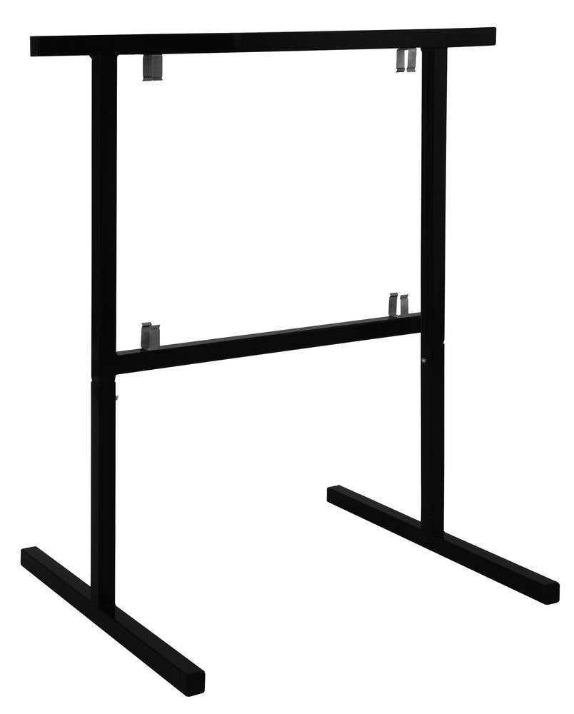 Caballete essential h, patas extraíbles con almacenamiento,