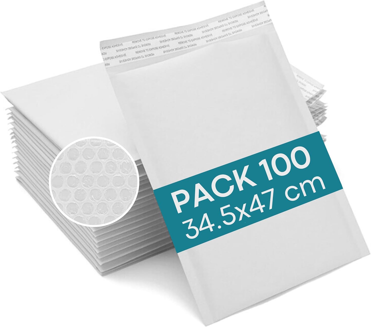400 Enveloppes à Bulles Plastique G/7 240x330 Mm - Neuf