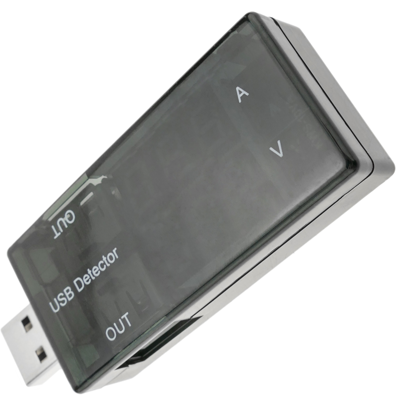 Misuratore di tensione, ampere e livello di carica per porta USB con display LCD a 3 cifre DW-0886 - 4