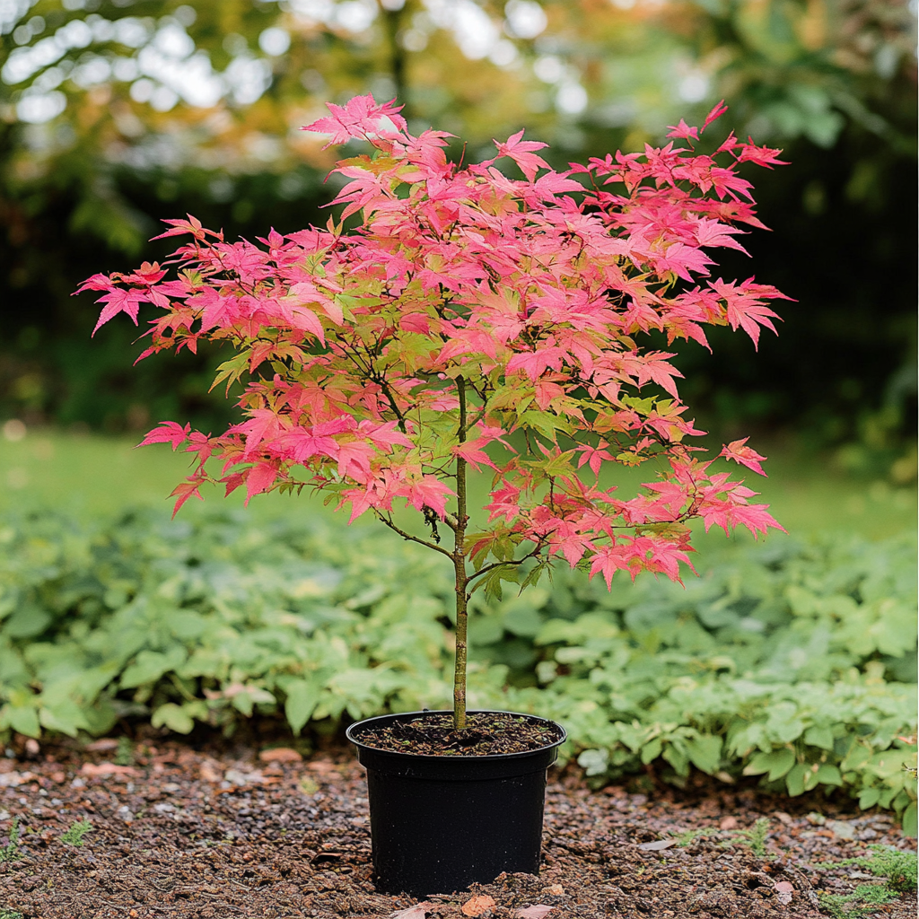 Érable du Japon - Acer palmatum 'Beni Maiko' - Hauteur 60-70cm - ⌀19cm - 3