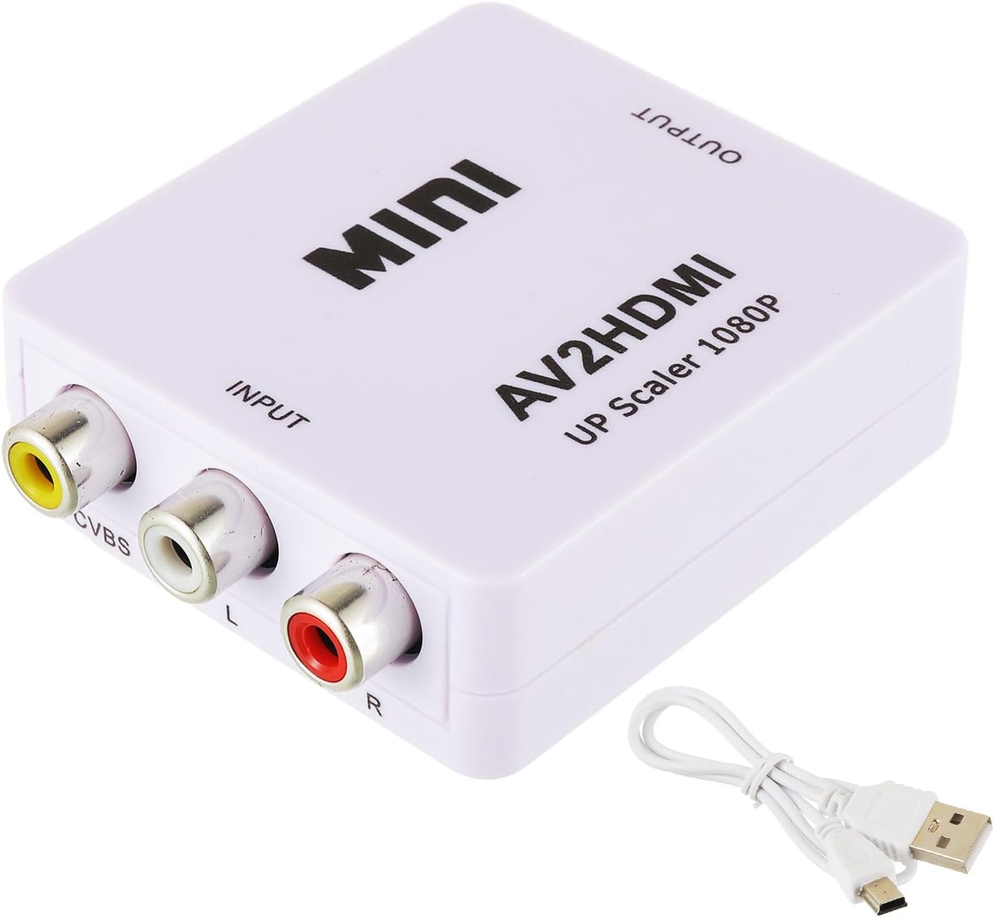 MEIRIYFA RCA AV Splitter Audio Video Cavo, 3 RCA Maschio