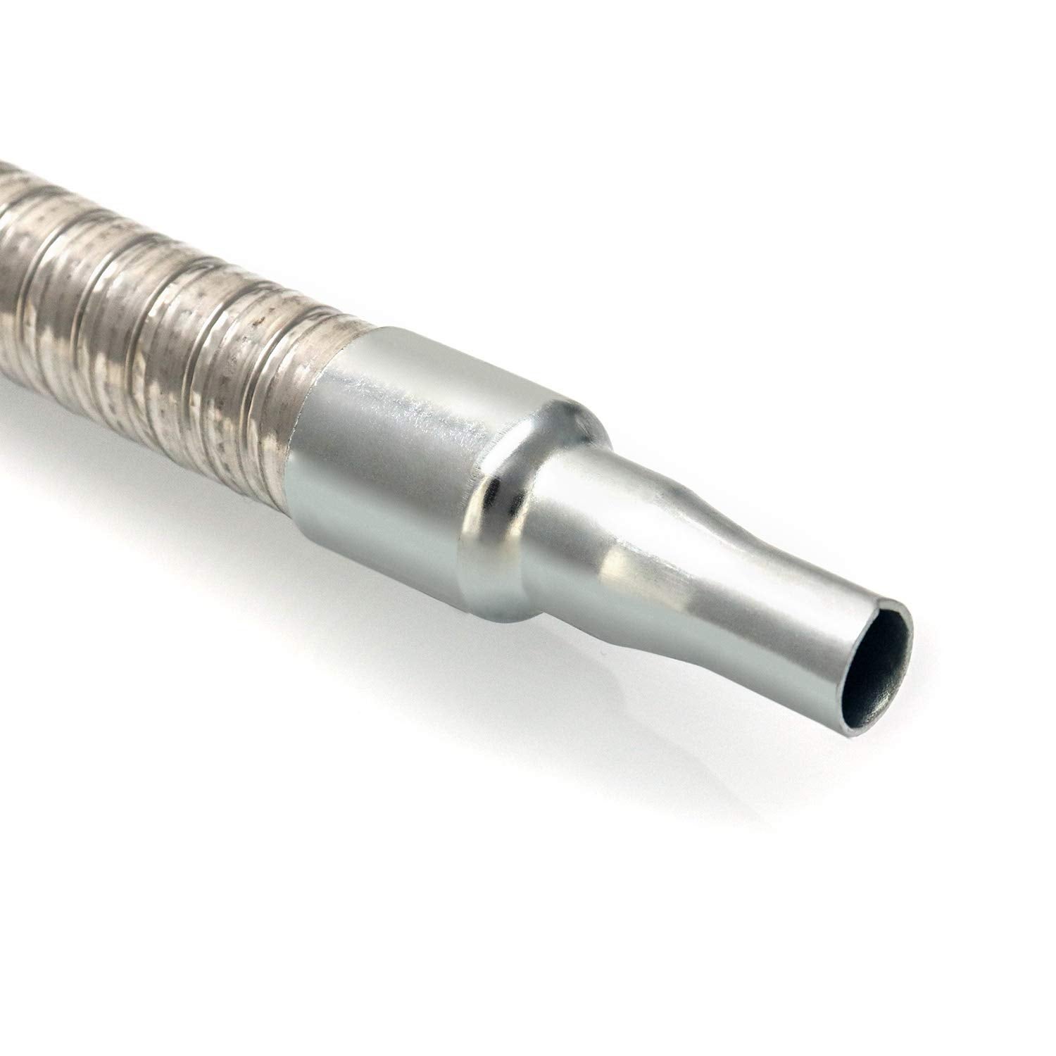Entonnoir Essence en Acier de 5.5 / 140mm avec Filtre pour Toutes Les huiles, Eau, Carburant Diesel et Autres liquides, Longueur 630mm - 5