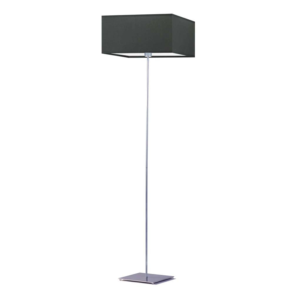 Lampa stojąca podłogowa z abażurem kwadrat MOTO