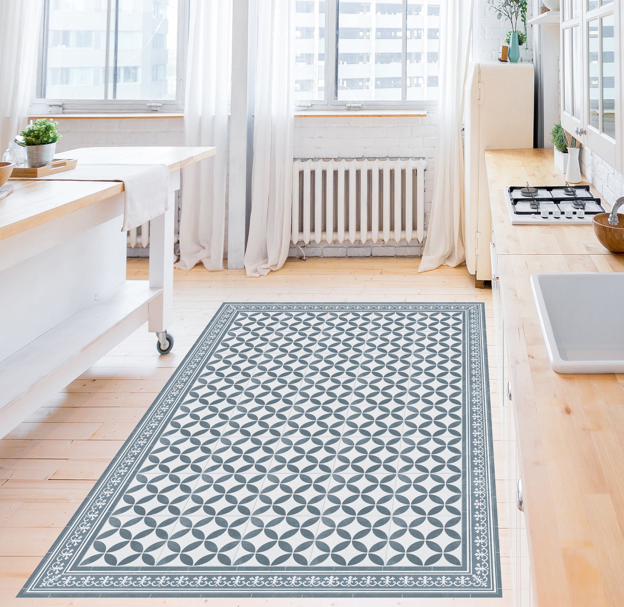 Tappetino Antiscivolo In PVC 40x60 Cm LILENO HOME - Ritagliabile, Per Tappeti, Universale