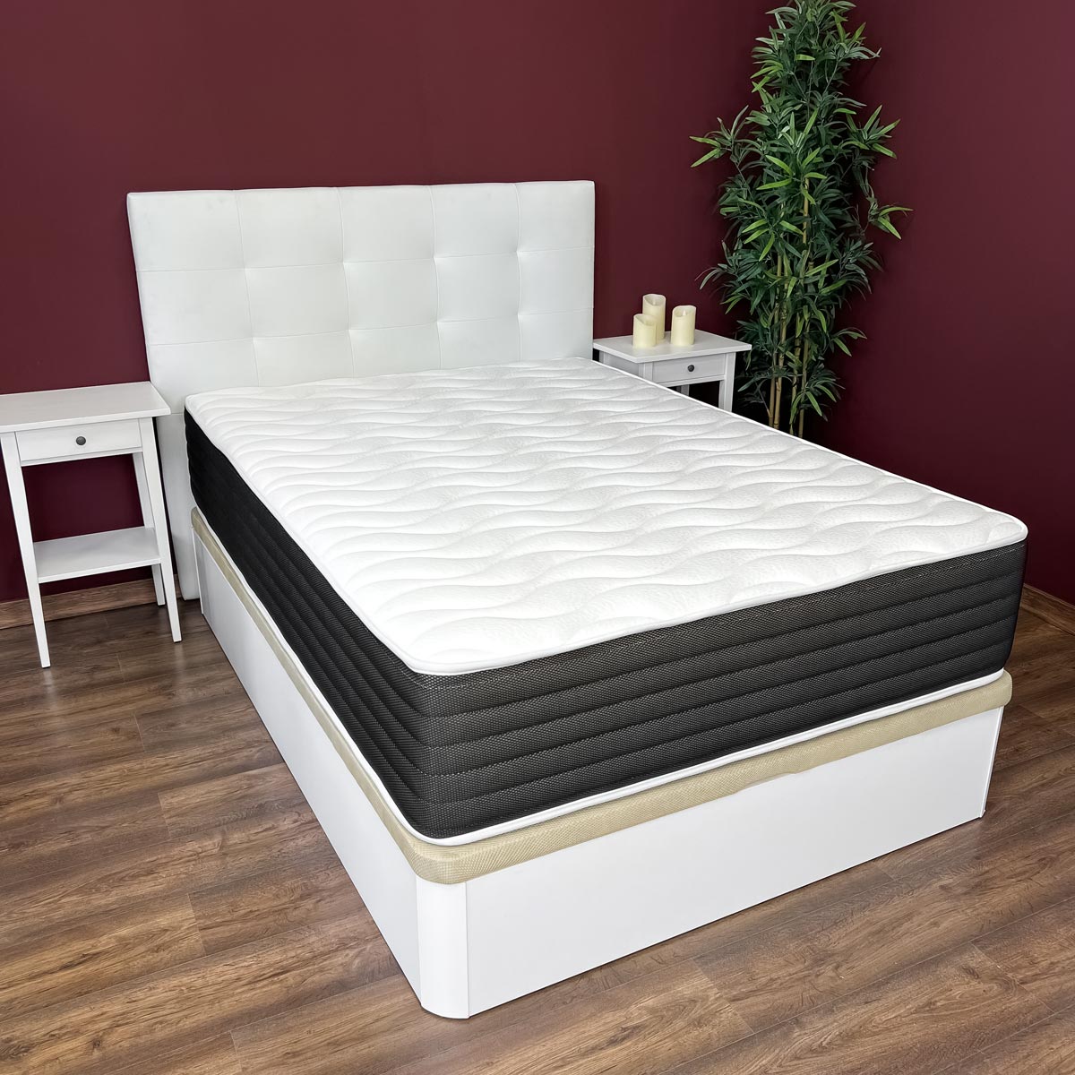 Matelas Mousse 90x200 Soft - Ep: 19cm - Confort Très Ferme - Toute l