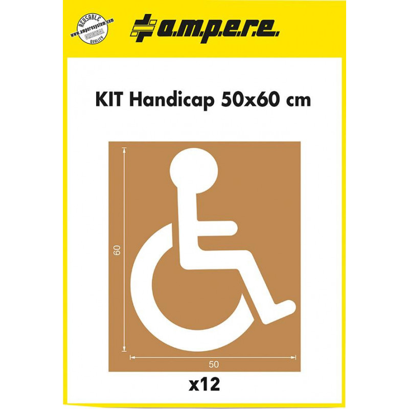Cartello Parcheggio Disabili 200x300 Mm In PVC 1 Mm – Resistente Alle Intemperie, Alta Visibilità, Facile Da Montare - 5