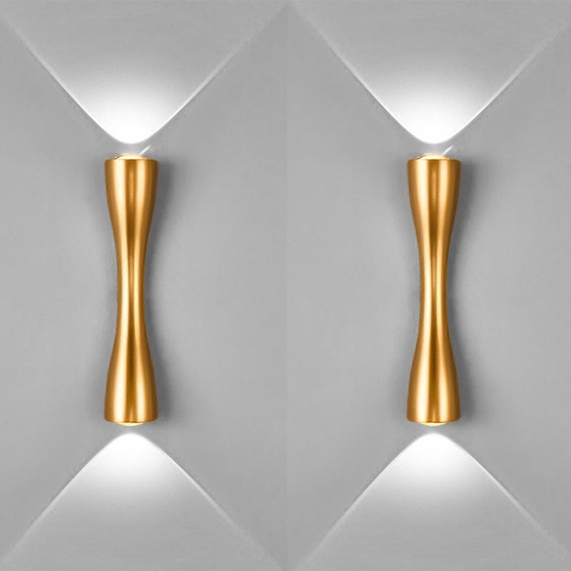 2 apliques LED de pared modernos y minimalistas para interior ...