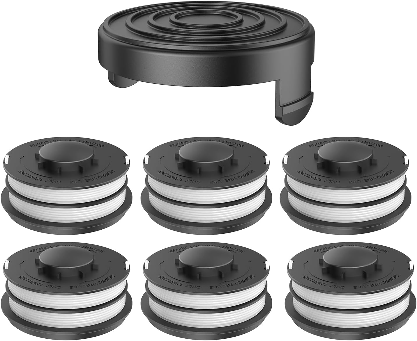Szpule, 3405685 Szpule zamienne do kosiarki Einhell GC-ET 4530 (6 szpul + 1 zespół tnący)