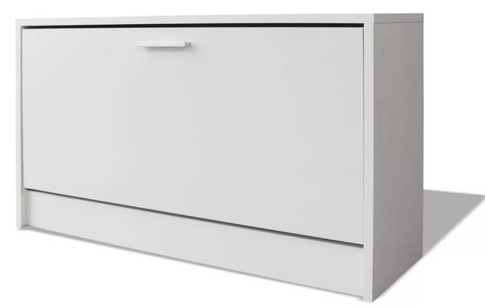 Meuble à chaussures - GAROSA - Banc à chaussures - Chêne - 80 x 24 x 45
