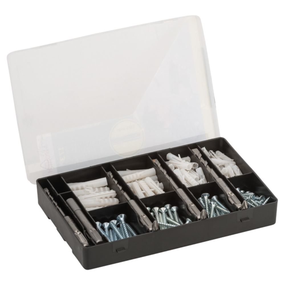 Set de fijación SDS plus de 173 piezas