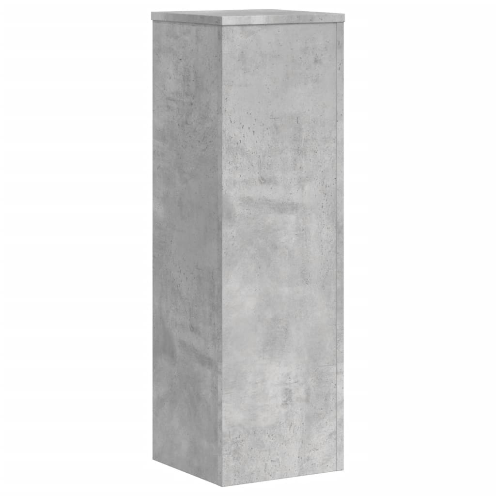 Supports pour plantes, 2 pièces, gris béton, 25 x 25 x 80 cm - 5