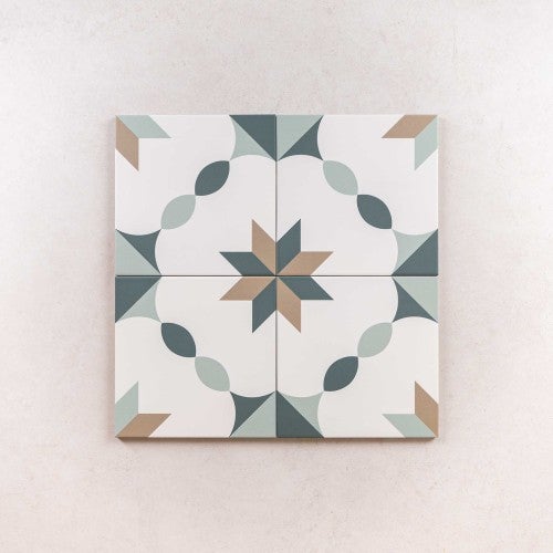 Carrelage sol effet carreaux de ciment Ritz Adison 20x20 cm - Réflex Boutique - 4