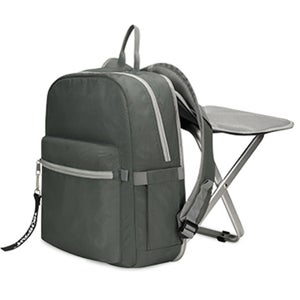 Tabouret de Sac à Dos de Pêche, Chaise Isotherme pour Sac à Dos, Résistant aux Déchirures, Portable, Pliable, Grande capacité pour la Randonnée, Le Pique-Nique et la Plage (Blue