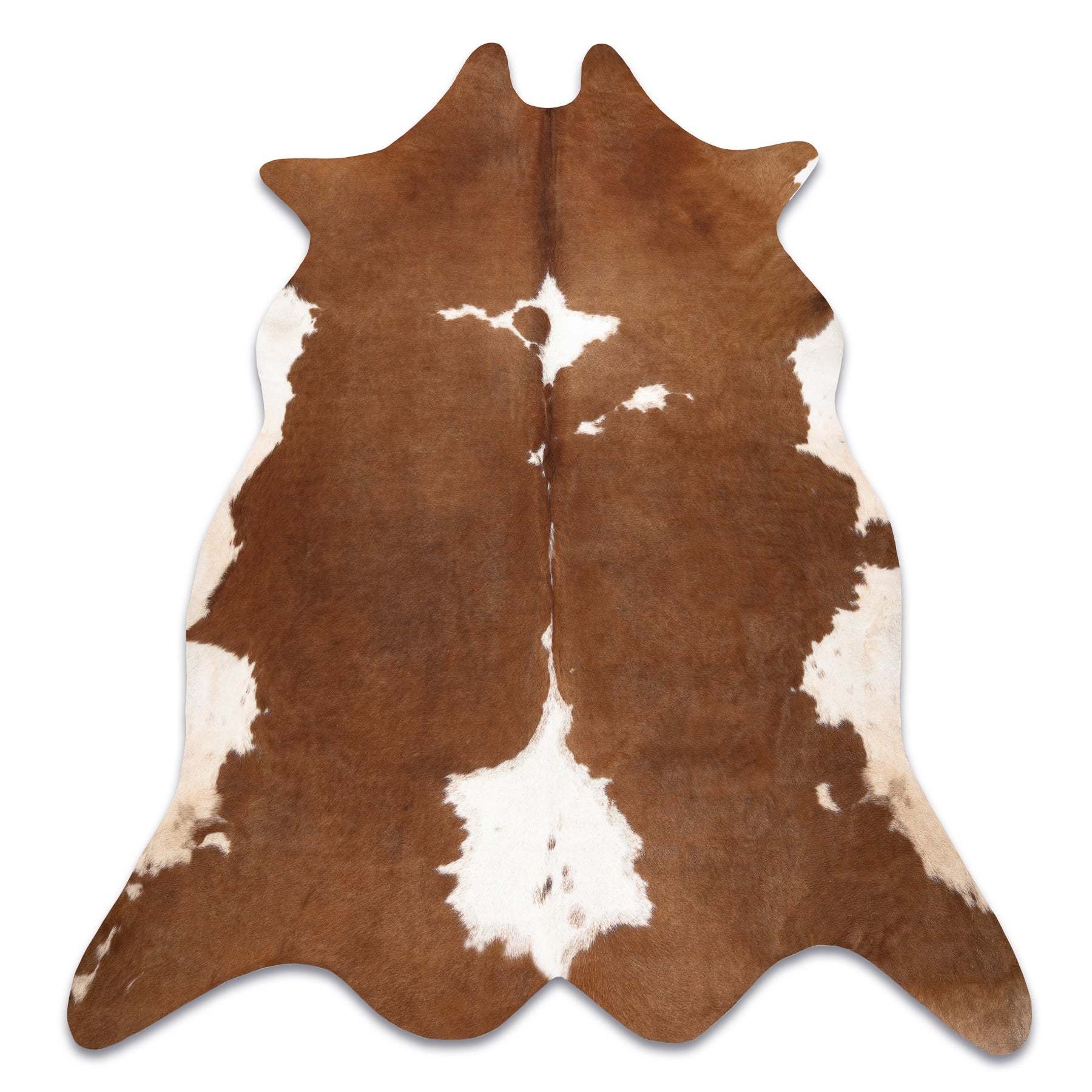 Tapis Imitation Peau de vache, Vache G5070-2, marron cuir 100x150 cm - 2