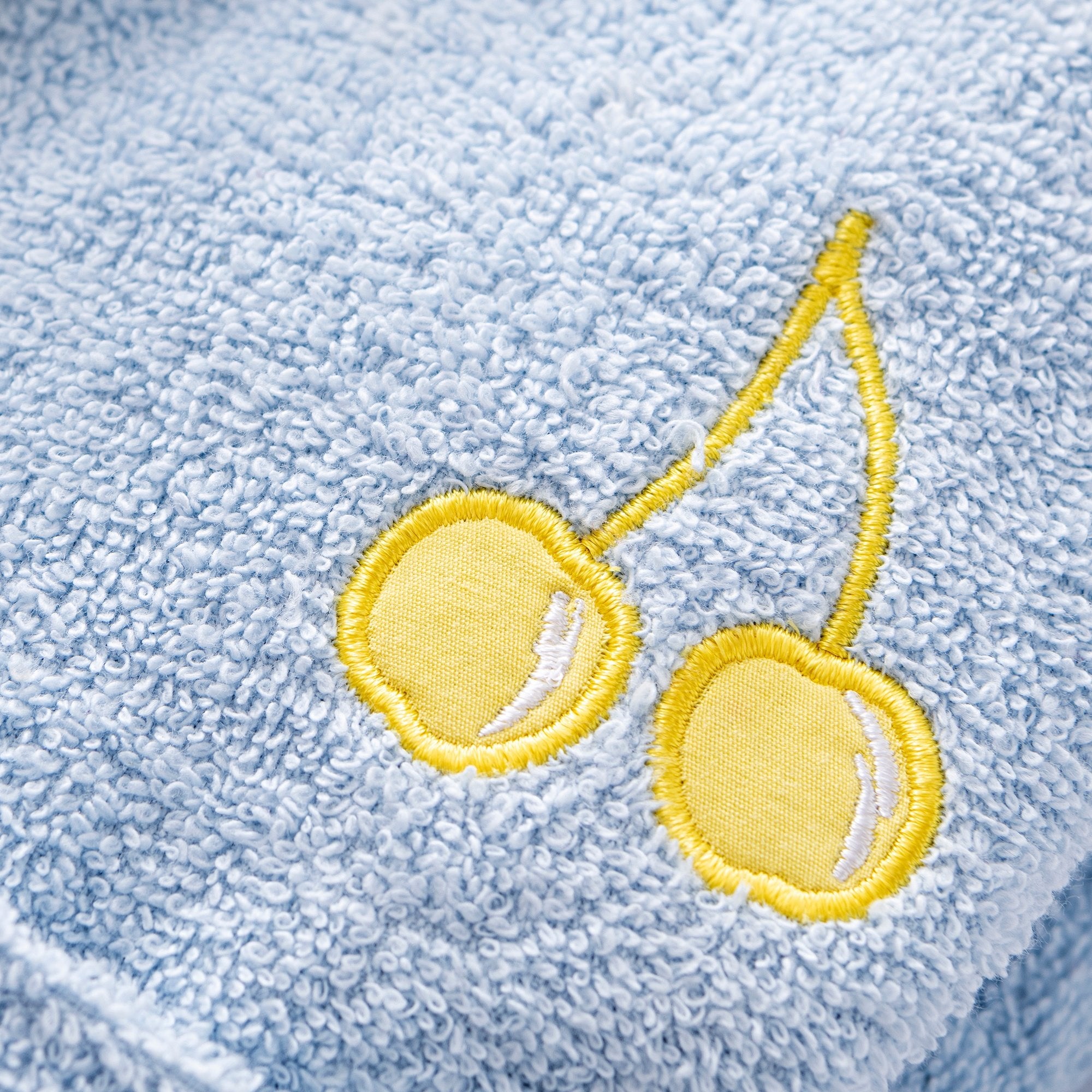 UNITED COLORS OF BENETTON. Accappatoio in Cotone, Blu e Giallo, X-Large Unisex-Adulto - 7