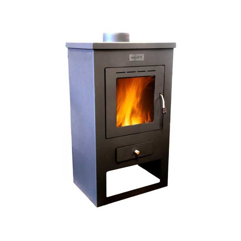 Poêle à madera Nordica Ghisa Candy 7,4 Kw Noir Mod. 7119300