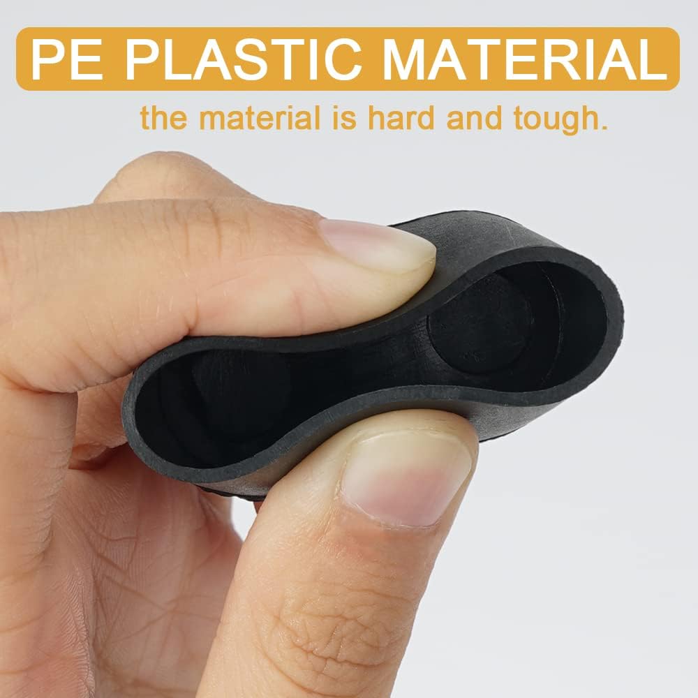 Acquista 4x Puntale In Gomma Per Sedia Antigraffio Piedini Per Mobili Gamba Tapp - Foto 2