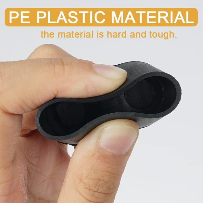 Acquista 4x Puntale In Gomma Per Sedia Antigraffio Piedini Per Mobili Gamba Tapp - Foto 2